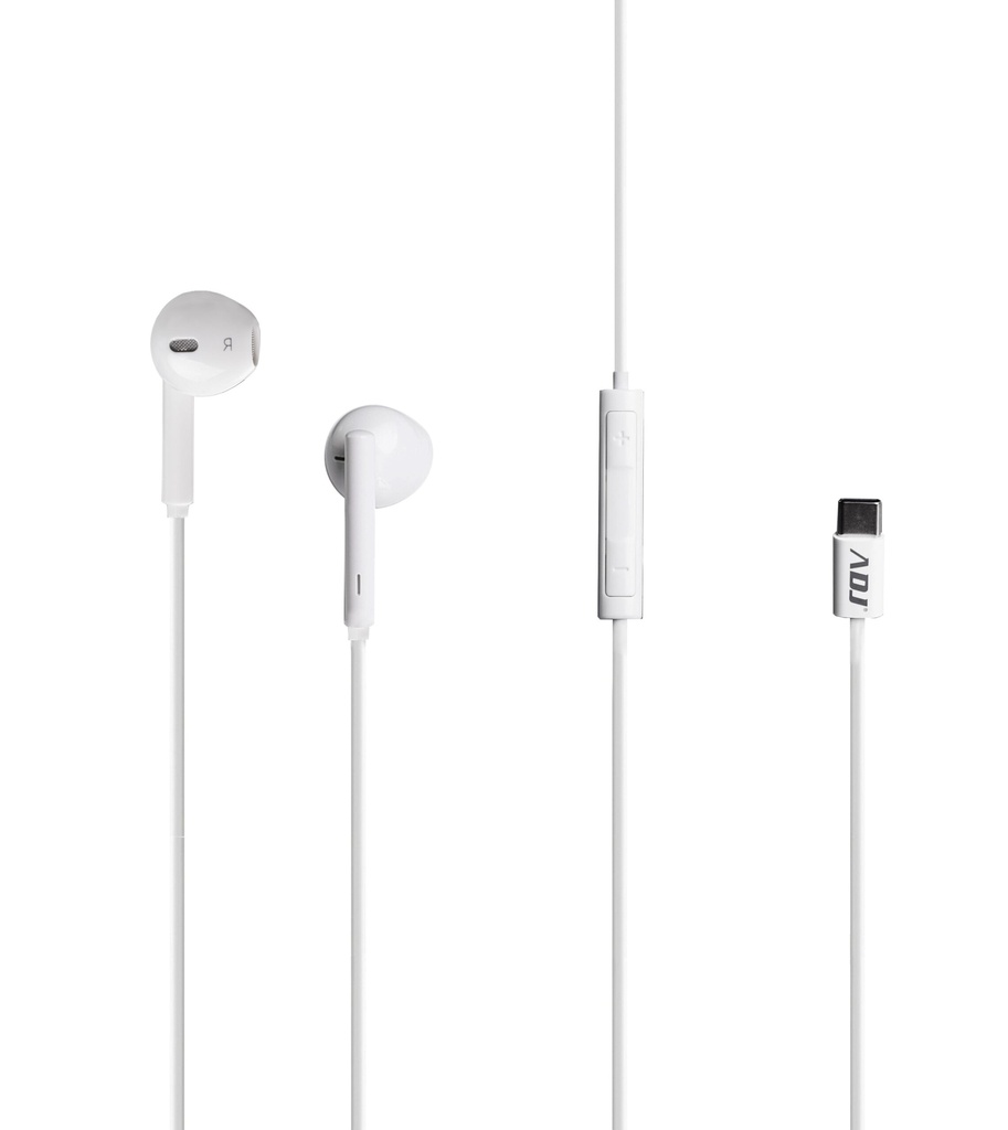 [780-00067] ADJ Type-C In-Ear Jena - White 