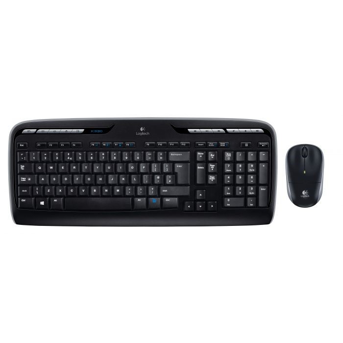 Logitech MK330 Wireless Kit- Multimedia  Keyboard + Mouse - AZERTY