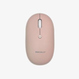 [BTTOPBAT-PK] Rechargeable Bluetooth optical mouse - Pink
