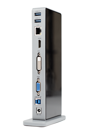 [143-00025] HUB DOCK ADJ USB 3.0 - 15 in 1