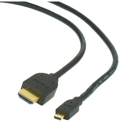 [300-00017] Cable HDMI Type A - Micro HDMI Type D High Speed -M/M-2M- BLISTER