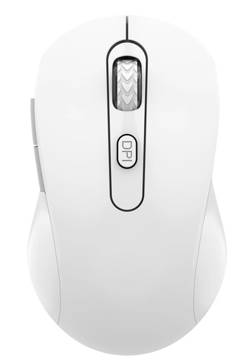 [510-00047] ADJ 6D EVO Pure USB Mouse - 1200 -3600 DPI - White