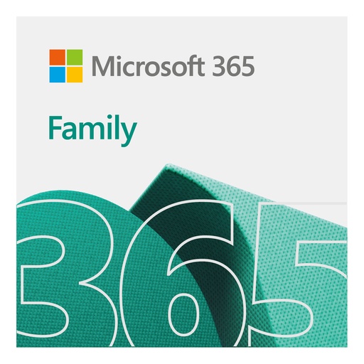 [365Family] Microsoft 365 Family - 6 PC / MAC, 1 Year 