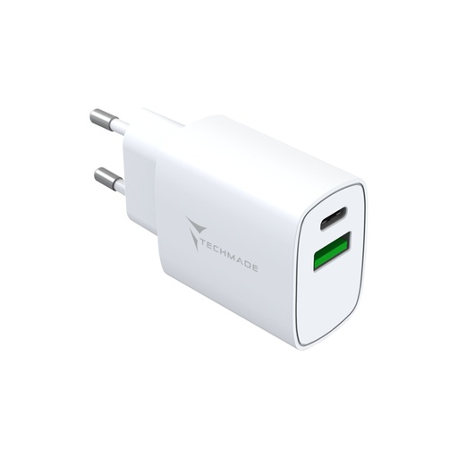 [TM389] Power Adapter - 1 x USB C + 1 X USB Fast Charge- 20W  