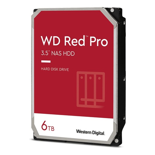 HDD Western Digital Red Pro - WD6005FFBX - Sata - 6TB - 3.5" 