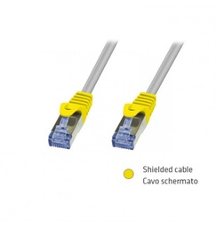 [310-00055] Networking Cable FTP Cat 6 - Shielded - 0,5 m - BLISTER