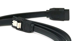 [320-00087] Sata III Cable - 0,5 m - Black  - M/M - BLISTER