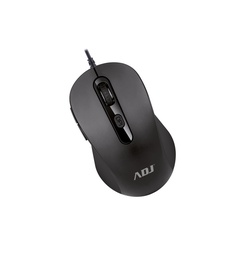 [510-00036] ADJ 6D EVO Pure USB Mouse - 1200 -3600 DPI - Black