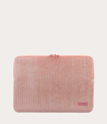 [BFVELMB16-PK] Velvet Sleeve for Laptop 15.6''-MacBook Pro 16”- Pink