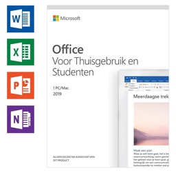 [79G-05148] Office 2019 - Thuisgebruik &amp; Studenten NL OEM -Medialess