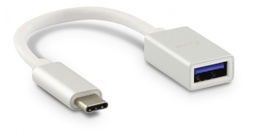 [LMP16093] LMP USB-C (M) to USB A (F) adapter - 15CM - Space Gray
