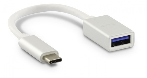 [LMP16093] LMP USB-C (M) to USB A (F) adapter - 15CM - Space Gray