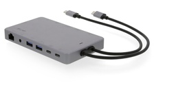 [LMP20416] LMP USB-C Display Dock 2 4K , 12 Port Space Grey