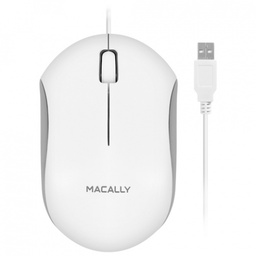 [QMOUSE-W] Optical USB mouse - 1200DPI - White