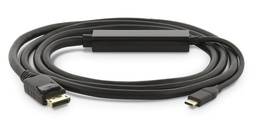 [LMP17092] LMP USB-C to DisplayPort cable, 4K @ 60 Hz, black, 1.8 m