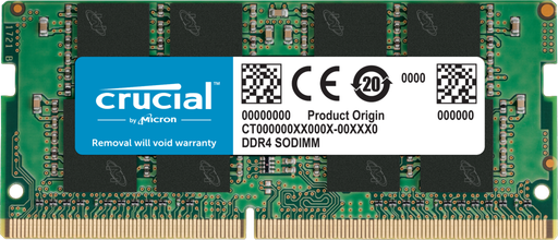 [CT16G4SFRA32A] Crucial SODIMM - 16 GB - DDR4 - 3200
