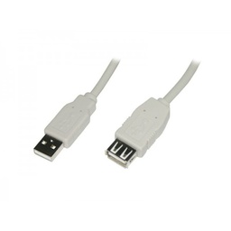 [320-00051] USB 2.0 Extension Cable - Type A/A - 1,8 m - M/F - Bulk