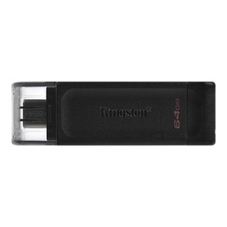 [DT70/64GB] Kingston DT/70 USB-C Flash Drive - 64 GB